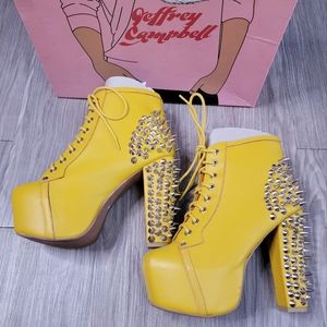 Jeffrey Campbell Spiked Lita Boot | Size 6